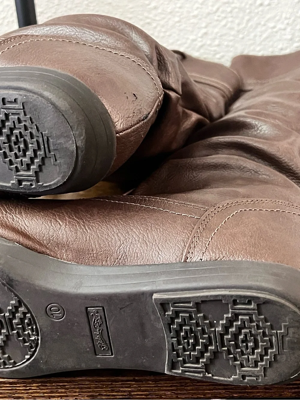 Women's Brown Mid-Calf Slouch Boots
